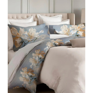 Completo Lenzuola Balzate 2 piazze Relax 142 100% Cotone e Made in Italy con stampa digitale HD