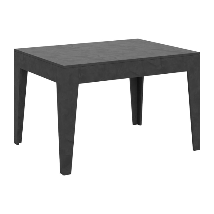 Table extensible 90x120/180 cm Cico Anthracite Spatulé