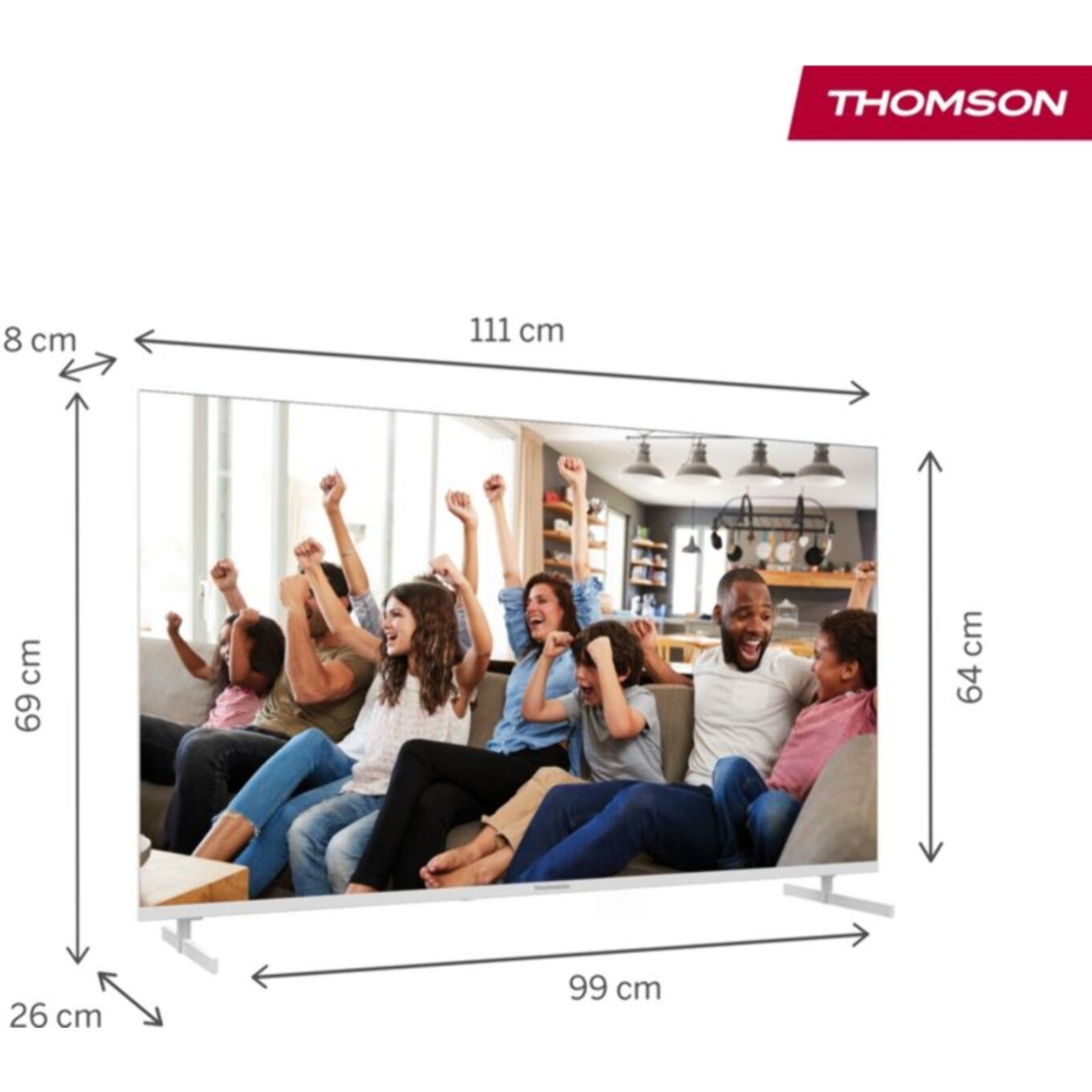 TV LED THOMSON 50UG4S14W