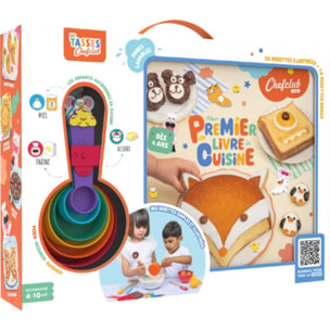 Coffret cuisine CHEFCLUB Kids - Mon premier livre de cuisine