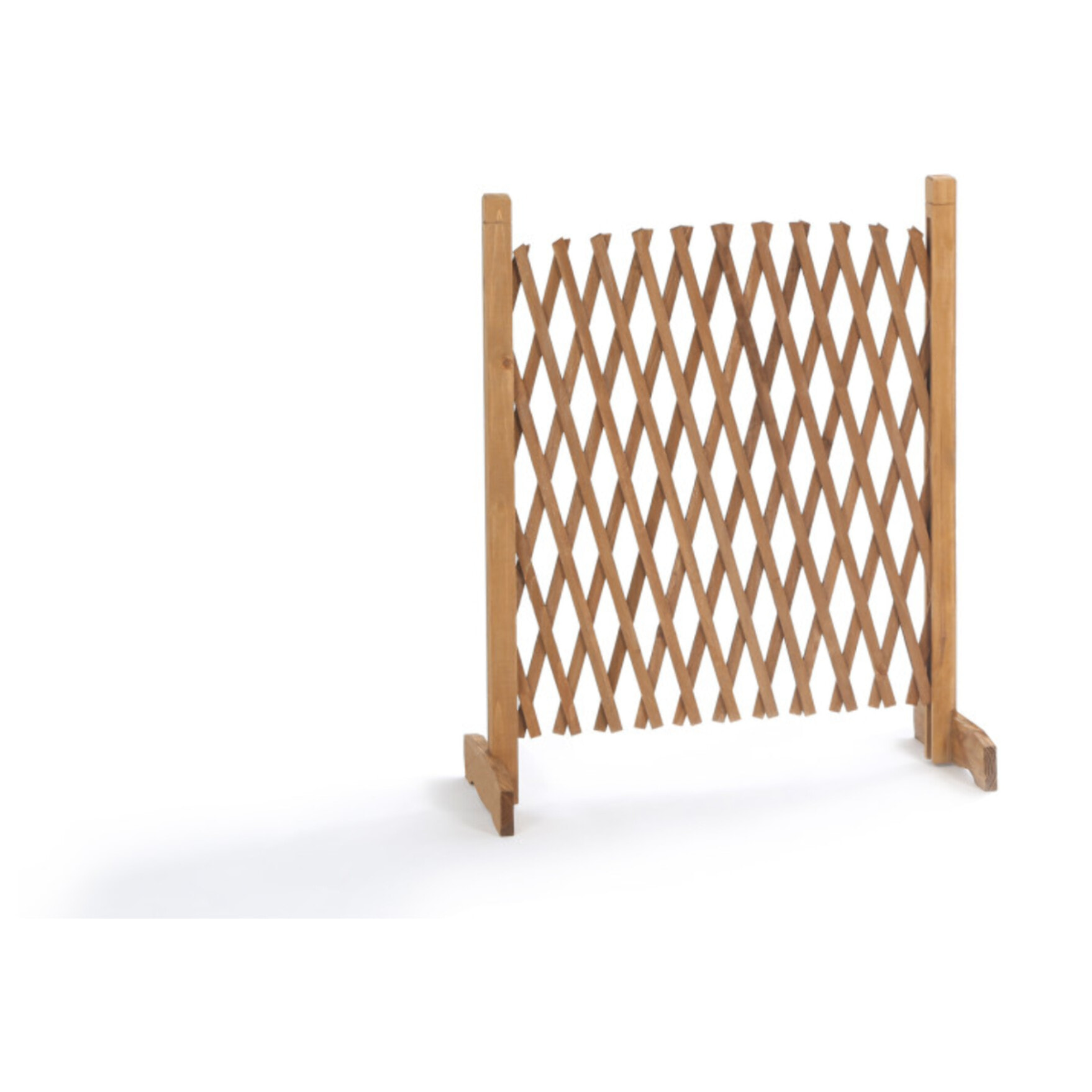 Barrière extensible en bois