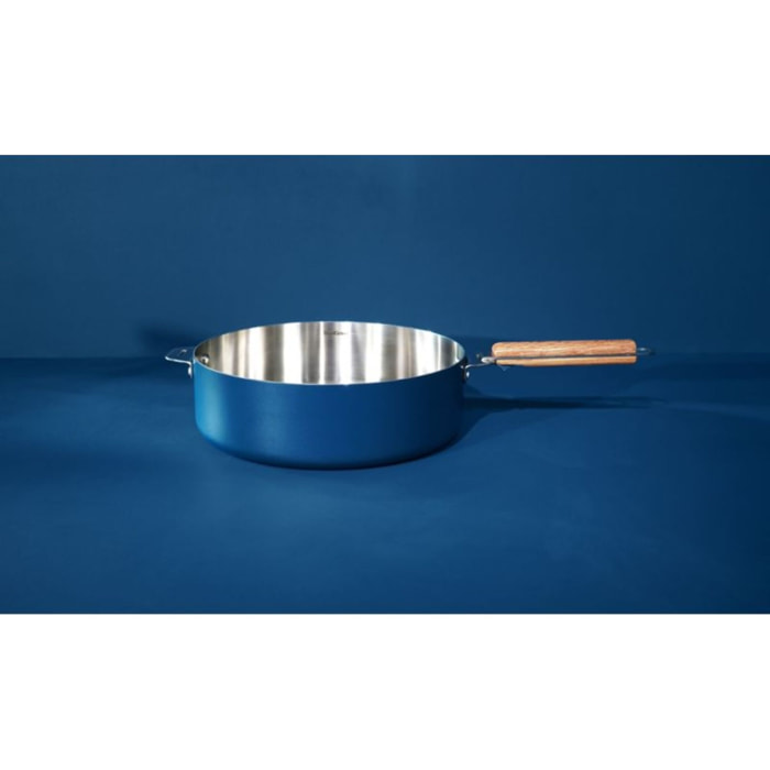 Sauteuse COOKUT LA MERVEILLEUSE  INOX 28CM - MYRTILLE