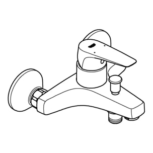 GROHE Start Flow Mitigeur monocommande Bain / Douche Chromé