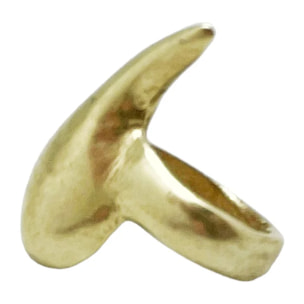 Anillo Gota dorado chapado