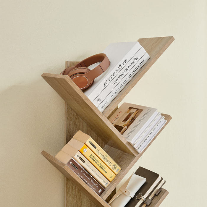 Libreria ad albero Sonoma con 9 ripiani
