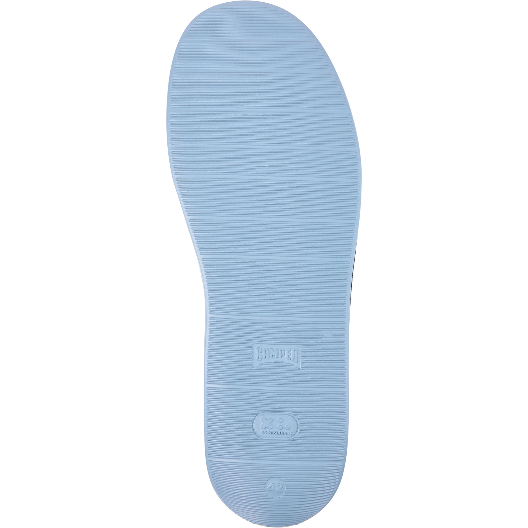 Scarpe stringate - CAMPER Wagon - Blu - Tessuto naturale