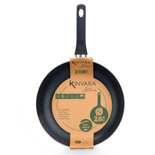 PADELLA IN ALLUMINIO PRESSATO 28CM VERDE