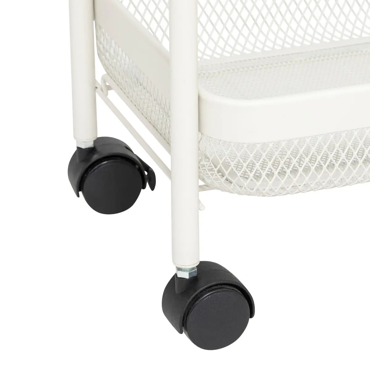 Desserte à roulettes "Mayaj" 3 niveaux 46,5x26,5cm