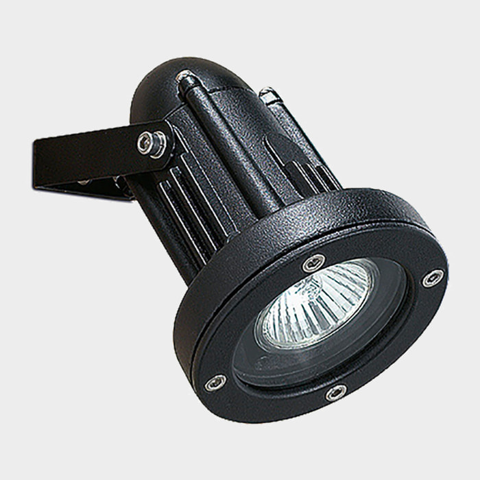 LEDS·C4 Proyector Ip66 Helio Alumiunium Gu10 8W Negro