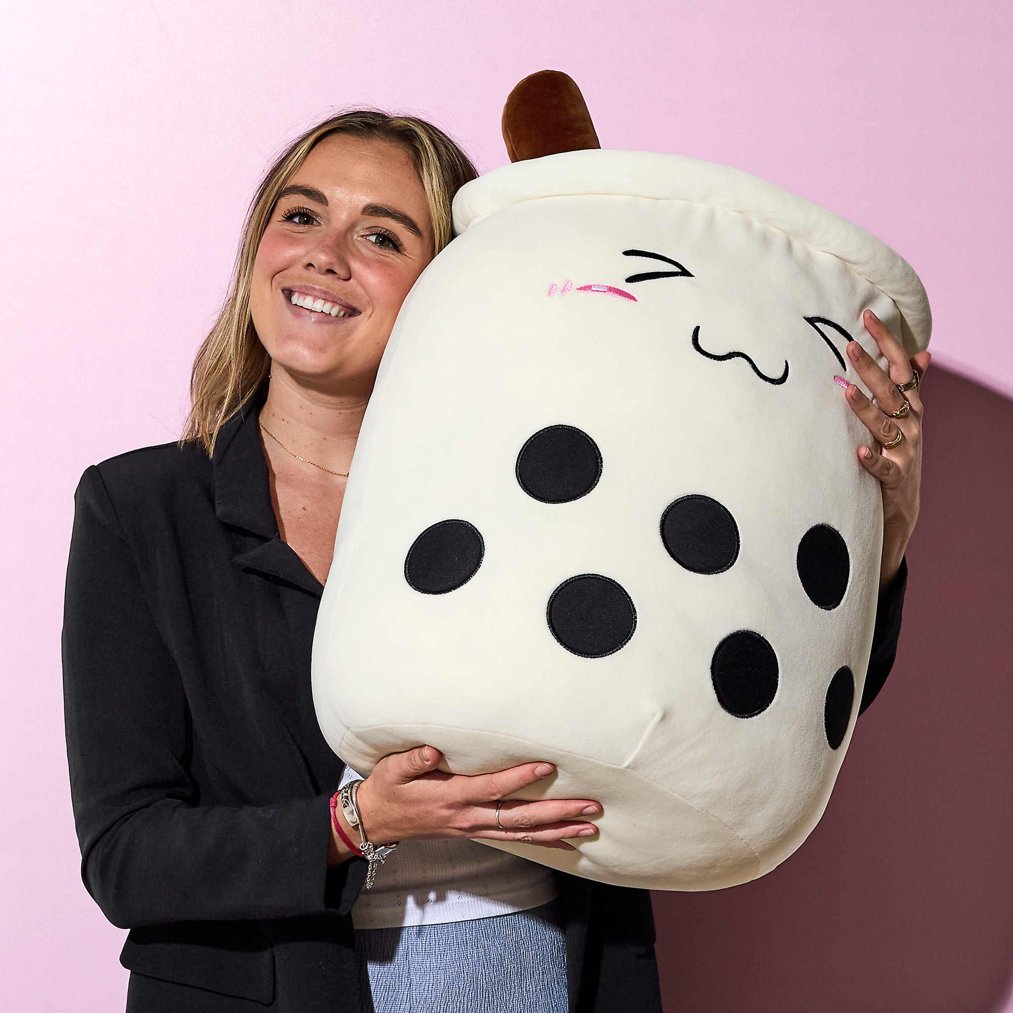 Peluche Bubble Tea Xxl 70cm Kawaii