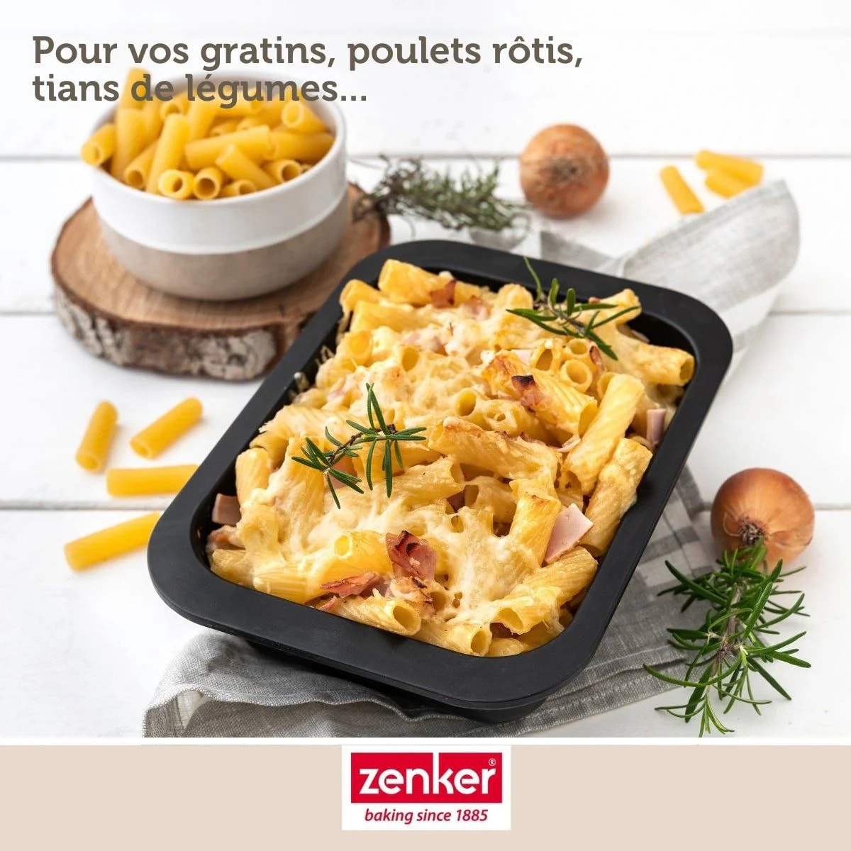 Ensemble de 2 Petits Plats à four 24 x 17,5 cm Zenker Spécial Cooking