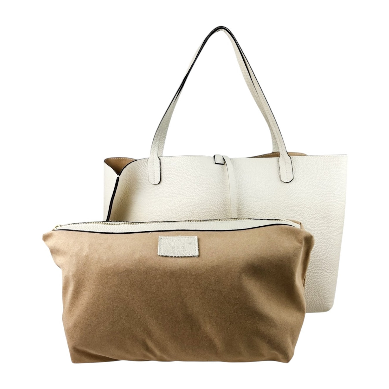 Bolso de hombro Cheval Firenze Clarice Beige