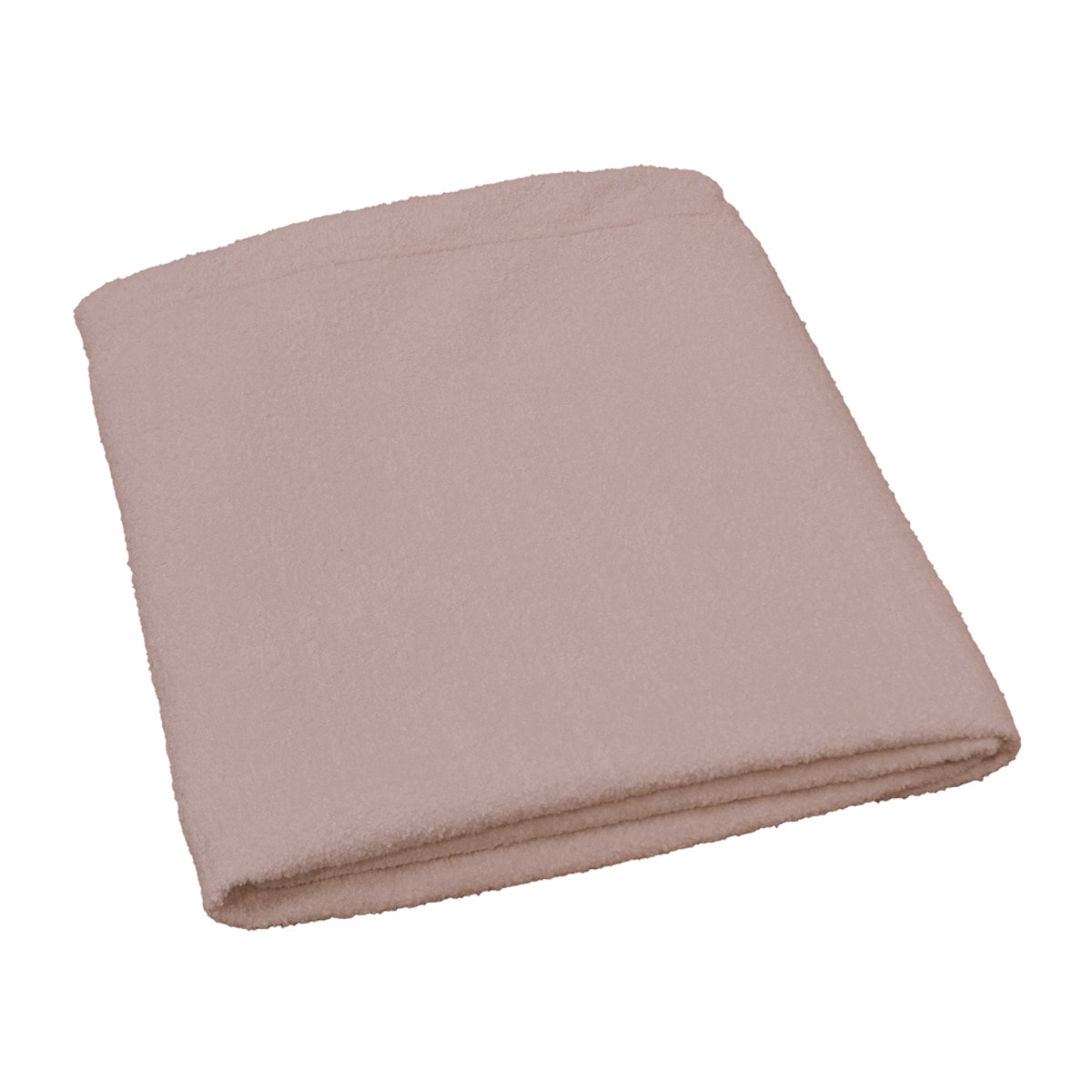 Funda para cabecero de bouclé rosa de varias medidas