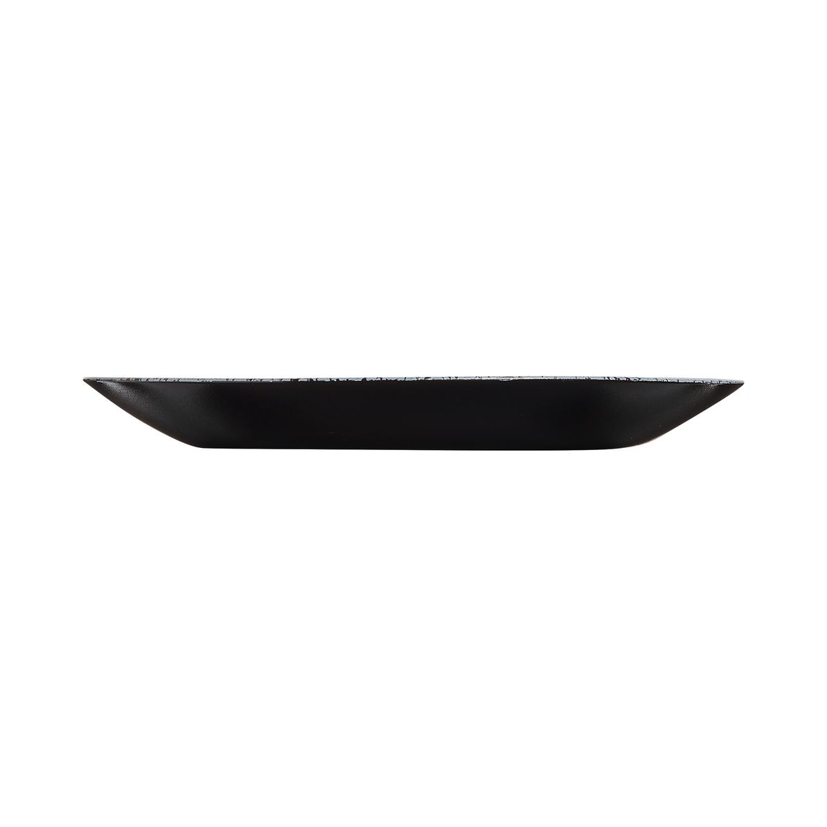 6 platos de postre negros 18 cm Slate - Luminarc