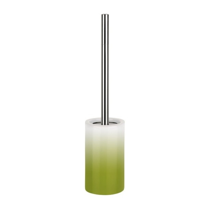 Brosse Wc avec support Céramique TUBE GRADIENT Vert Spirella