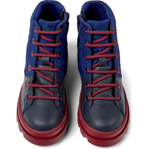 Botines - CAMPER Brutus - Azul - Tejido técnico / Piel lisa