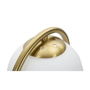 LAMPADA DA TAVOLO GLAMY ARC -A- CM Ø 21X47
