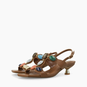 SANDALIAS MARRONES A-SAX