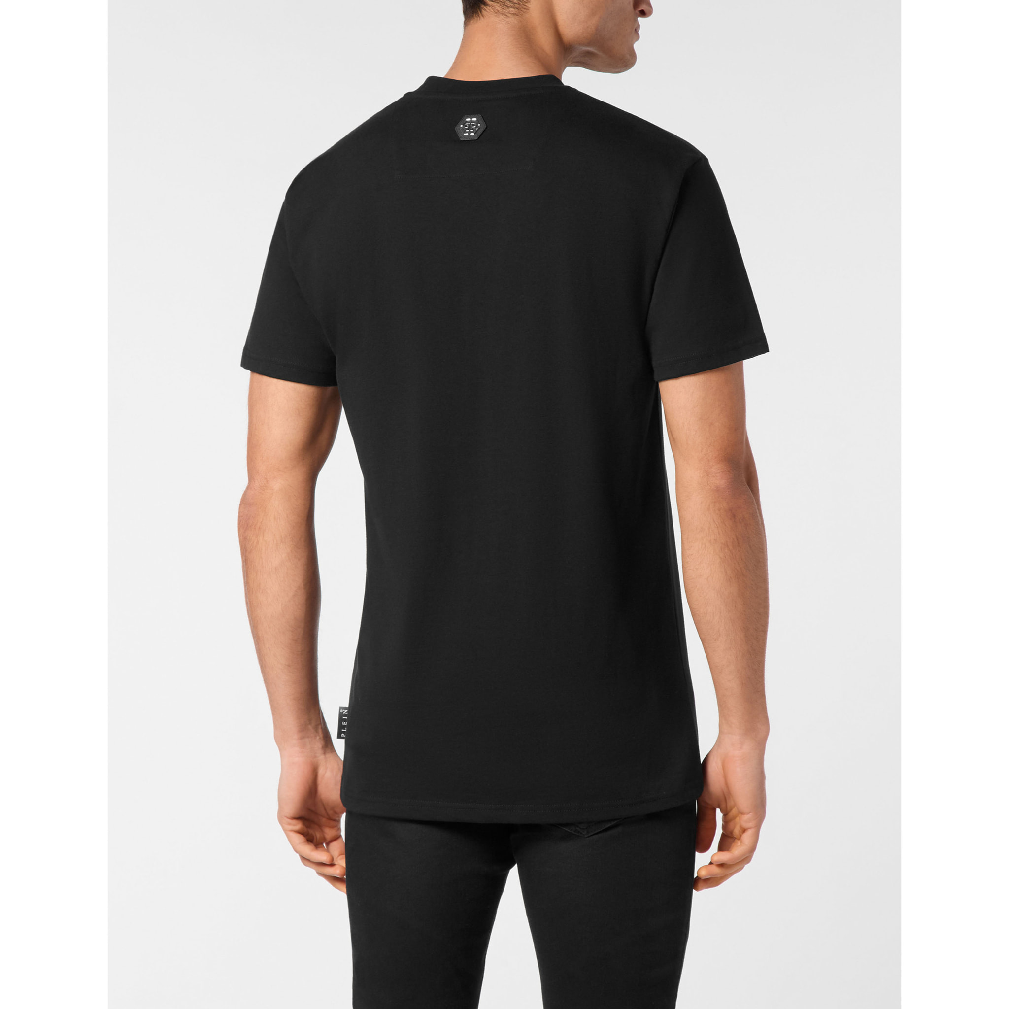 PHILIPP PLEIN Camiseta de cuello redondo y manga corta DUCK