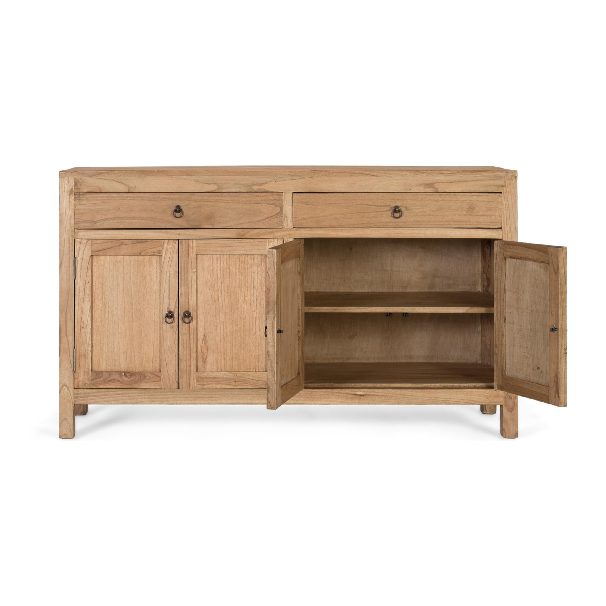 Aparador de Madera de Mindi Estilo Rústico Moderno