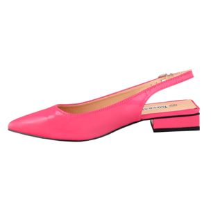 Ballerine slingback verniciate