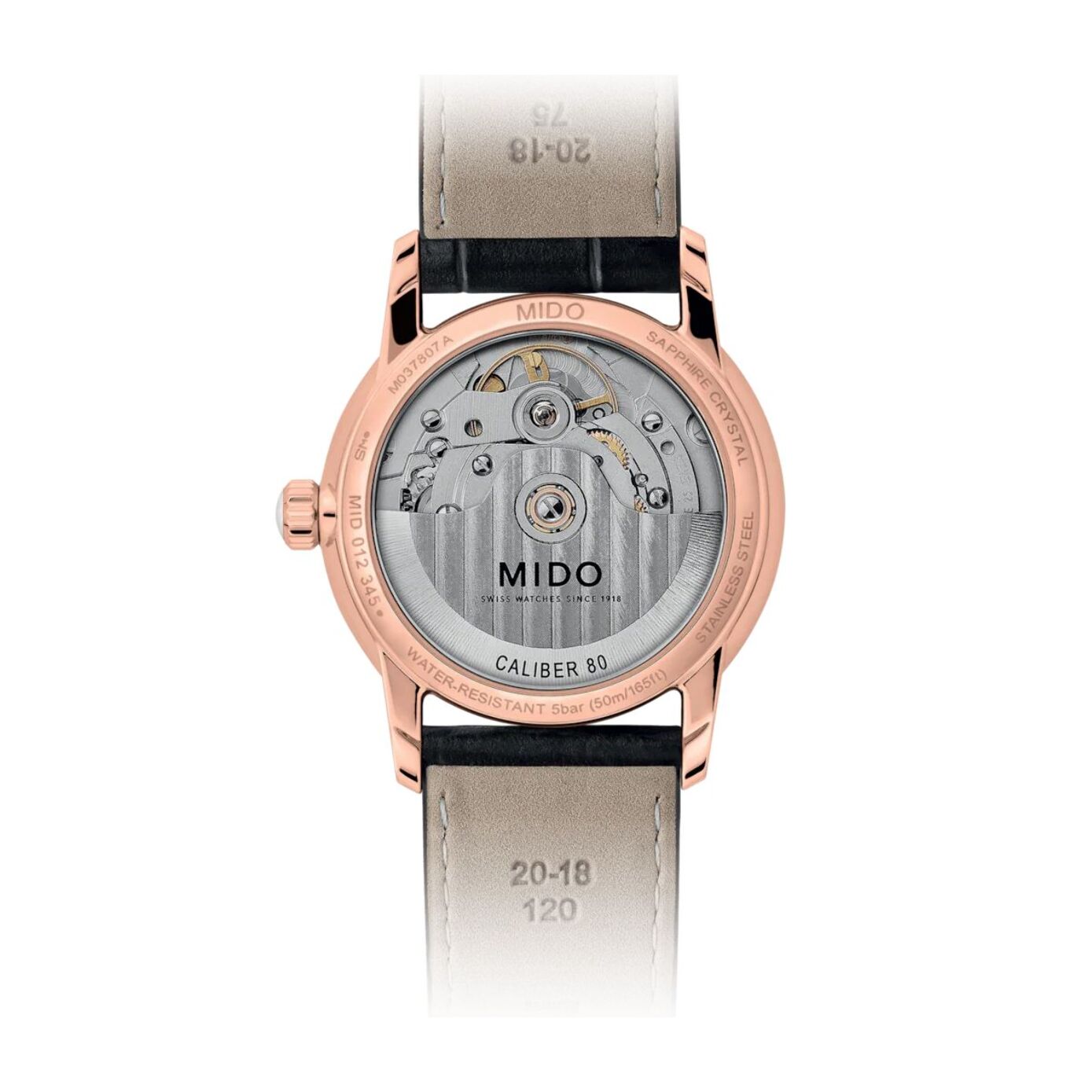 Reloj Mido M0378073603100 Mujer Analogico Automatico con Correa de Cuero