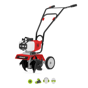 Motoazada ligera y compacta, 65cc 3,7cv Greencut GTC130X