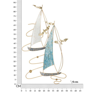 PANNELLO IN FERRO VELA COLOR CM 51,4X4X87