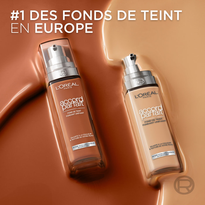 L'Oréal Paris Accord Parfait Fond de Teint Fluide 4.5N Beige Peau 30ml