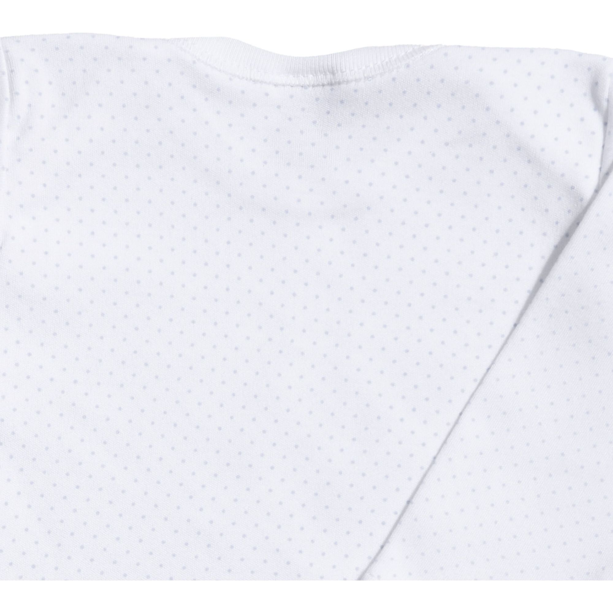 Body bebé manga larga cuello topos