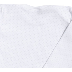 Body bebé manga larga cuello topos