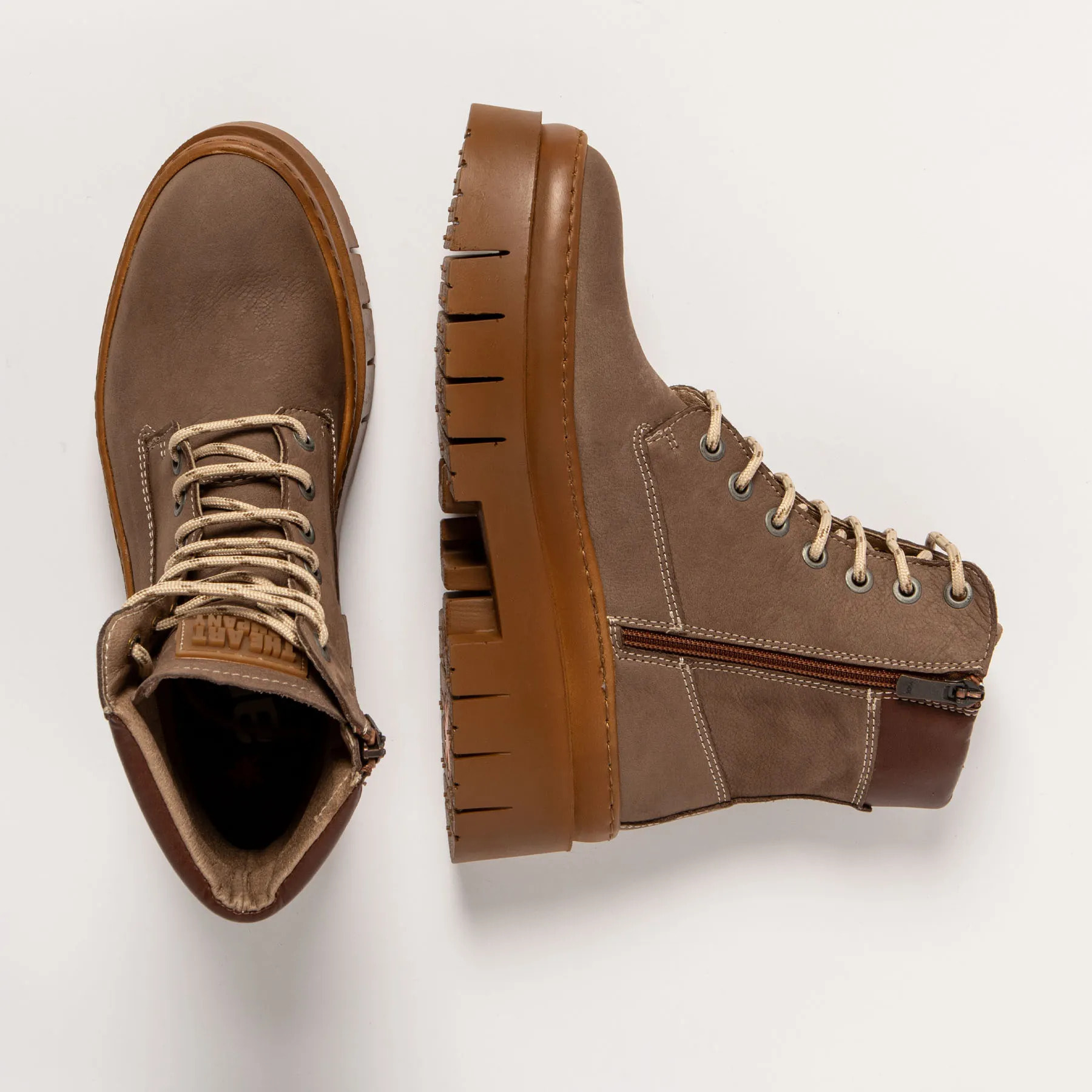 Botines 1967 NOBUCK TAUPE/AMBERES color Taupe