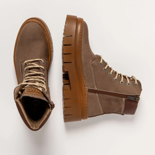 Botines 1967 NOBUCK TAUPE/AMBERES color Taupe