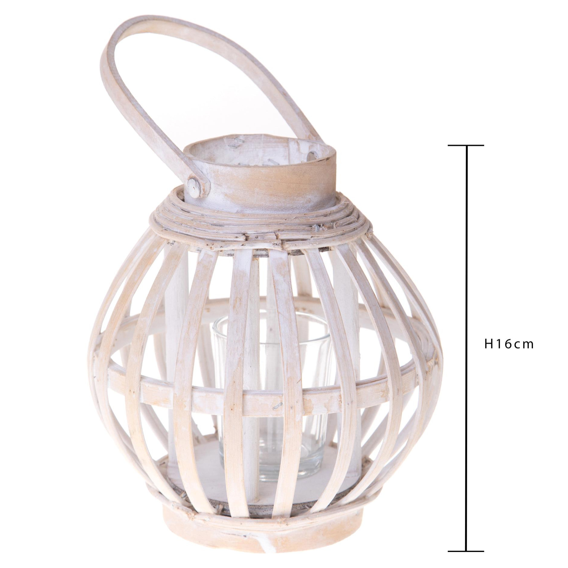 Lanterna - Pezzi 3 - 15xH16x15cm - Bianchi Dino SpA