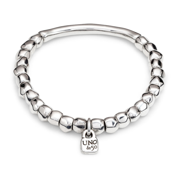 Pulsera Travesía PLATEADO XL