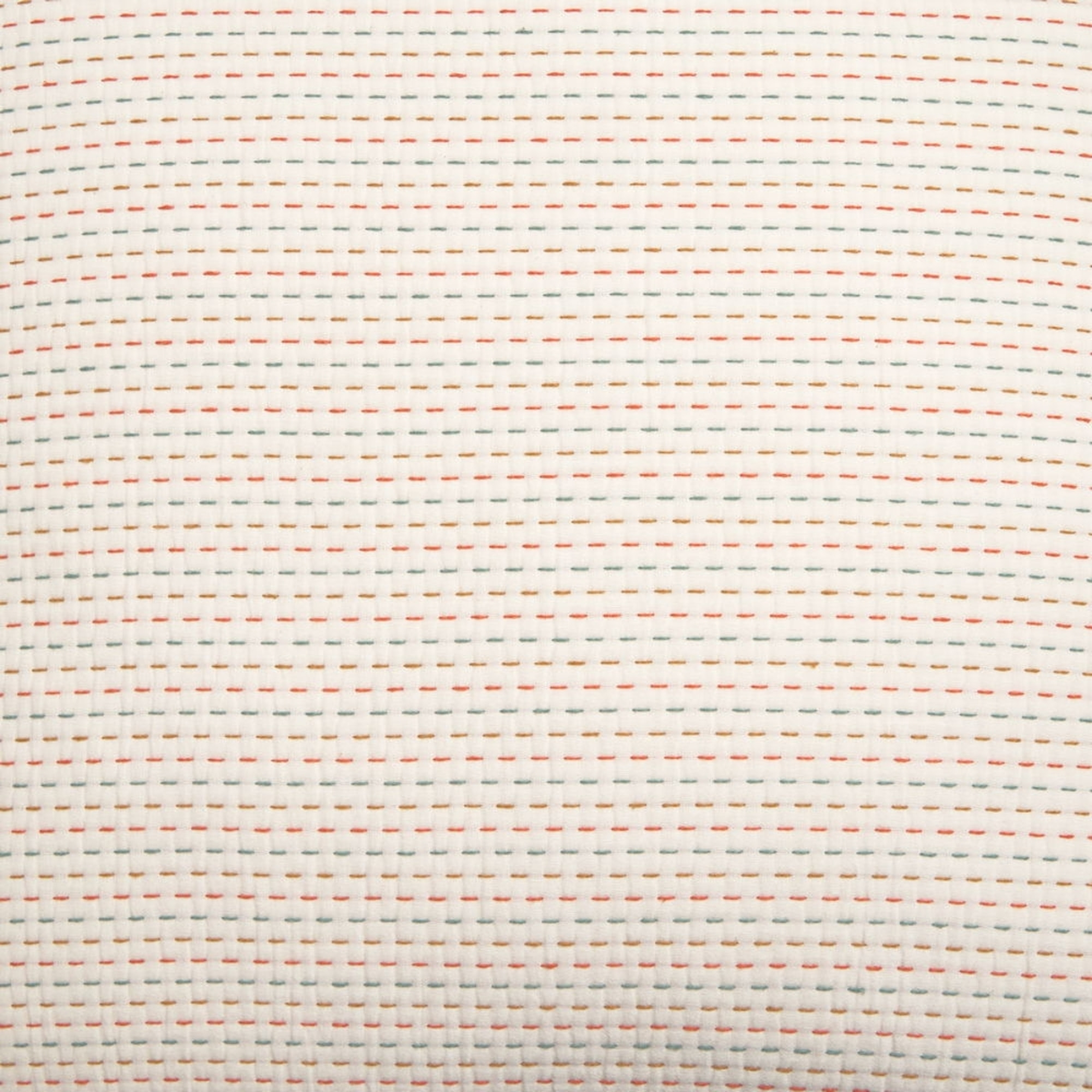 Funda de cuadrante algodón pespuntes Criri color blanco 100% Algodón