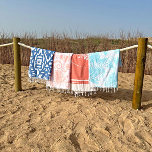 Fouta 100% coton SELVA 90x170 cm