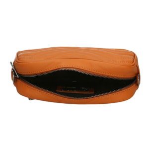 Borsa a tracolla da donna - Modello Cyane - Vera pelle - 24.0 x 13.0 x 7.0 cm