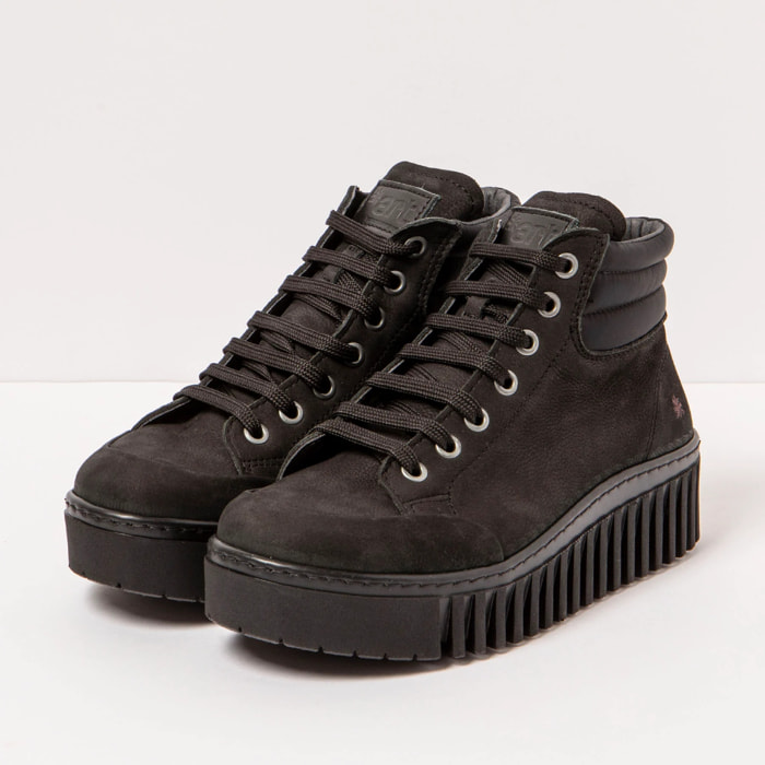 Botines 1532 NOBUCK BLACK/BRIGHTON color Black