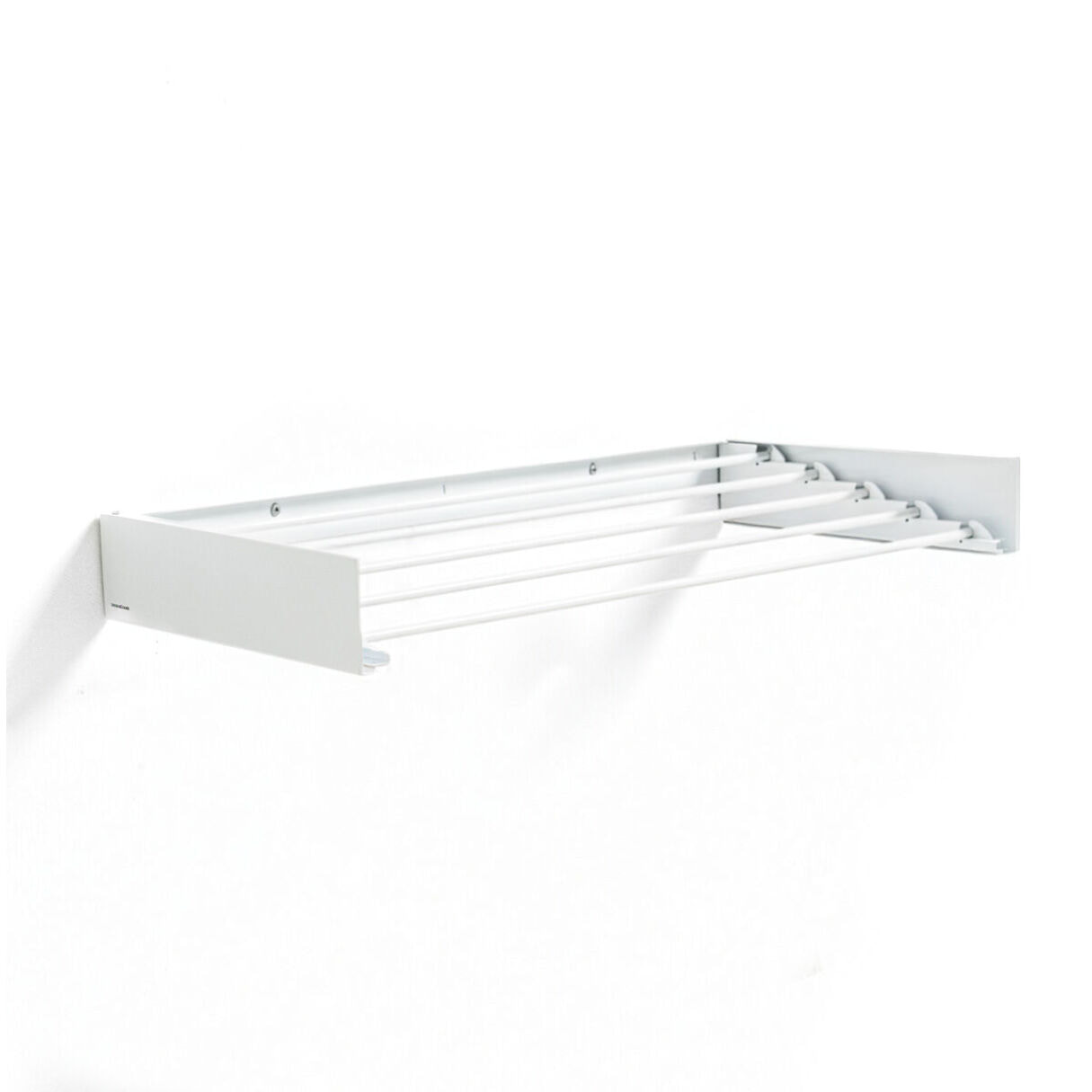 Tendedero de Pared Plegable Extensible Retráctil Dryva 80 InnovaGoods