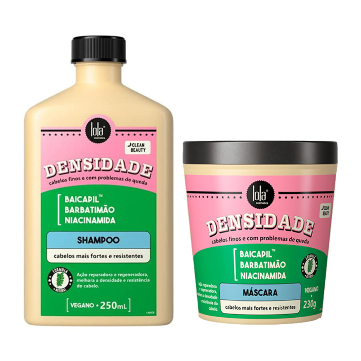 LOLA Kit Densidade Shampoo 250ml + LOLA Densidade Mask 230g