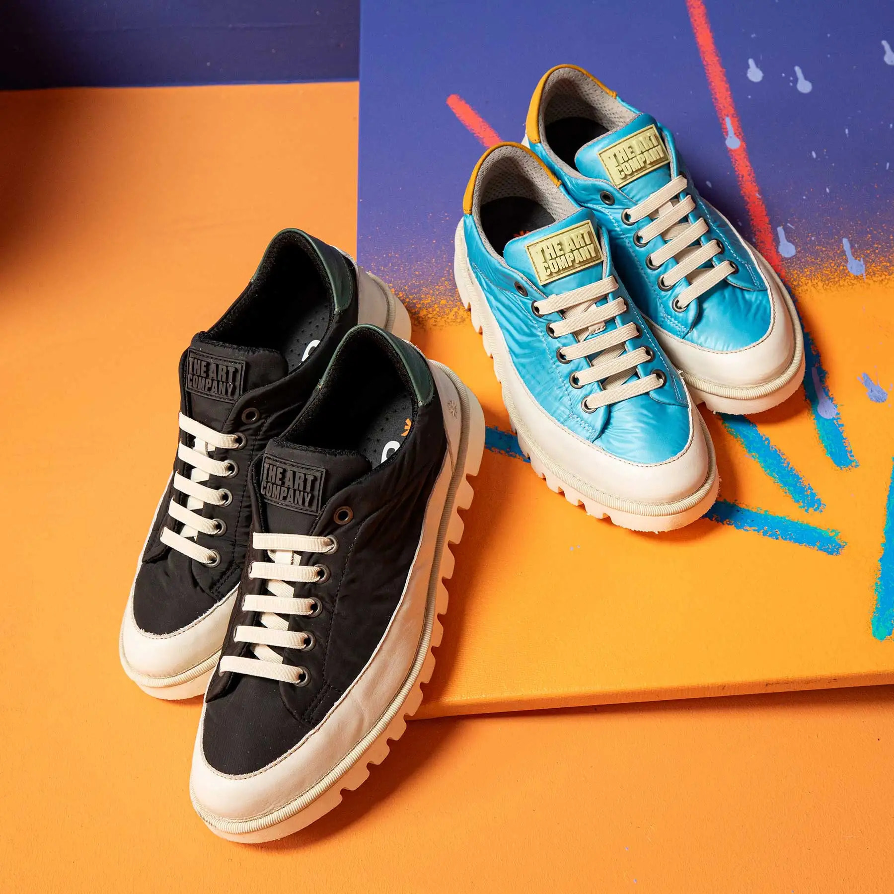 Zapatos 1596 NYLON KAKI/ ONTARIO color Kaki