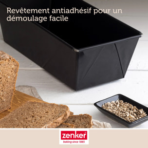 Moule à cake extensible Zenker Black Metallic