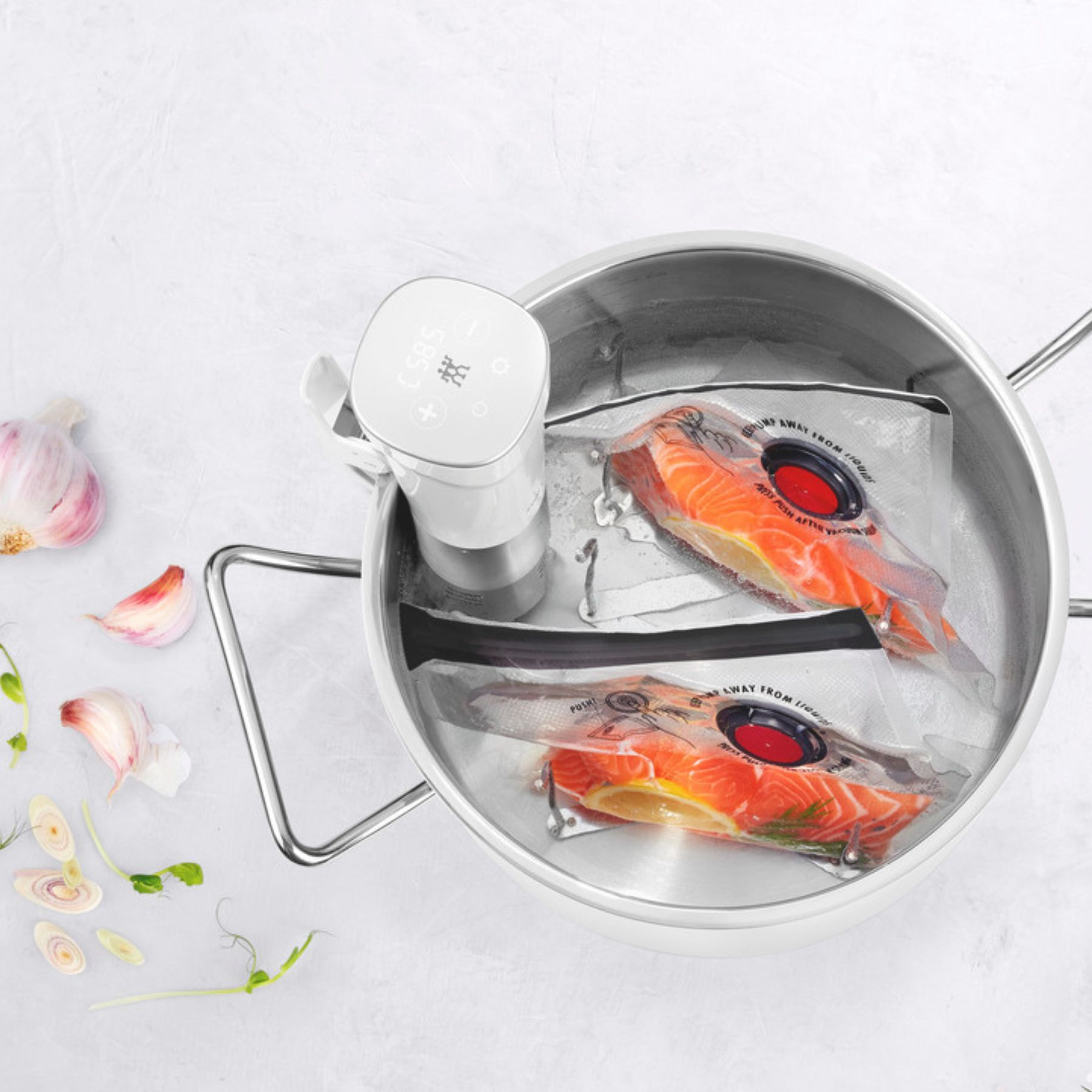 Couvercle sous vide 24 cm, Inox 18/10