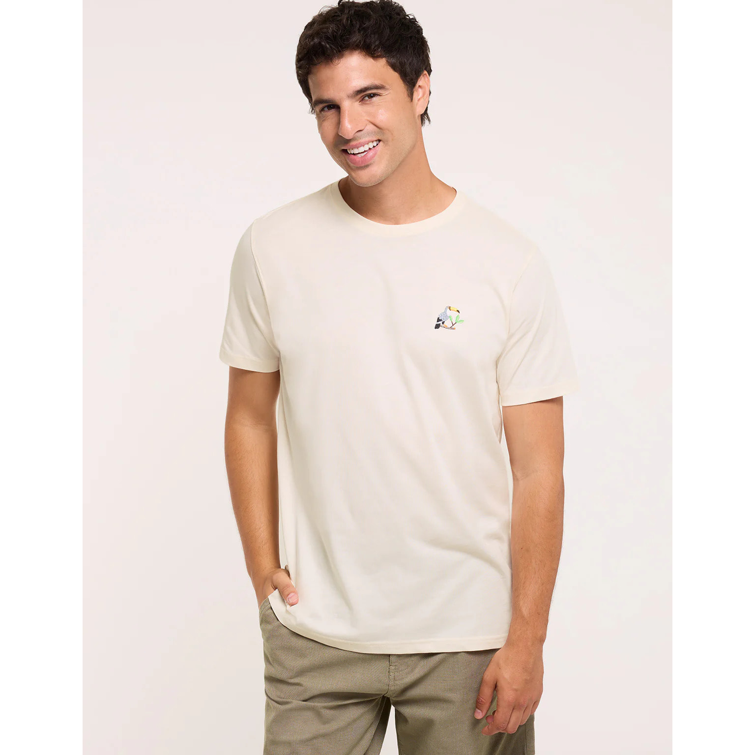 Camiseta Manga Corta Blanco - Lalit