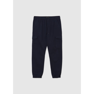 Pantalone jogger con tasconi