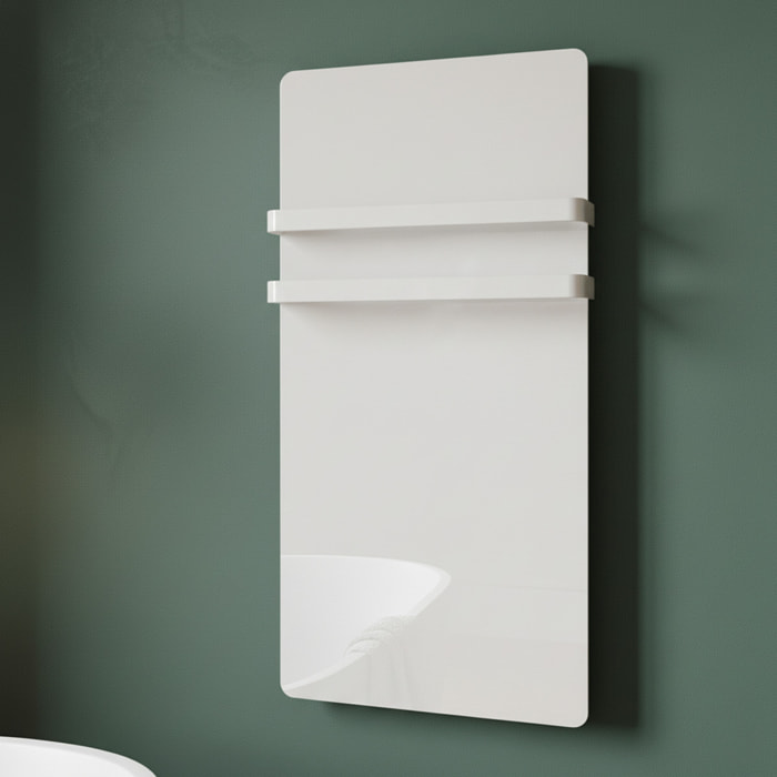 sèche-serviette 1000w blanc