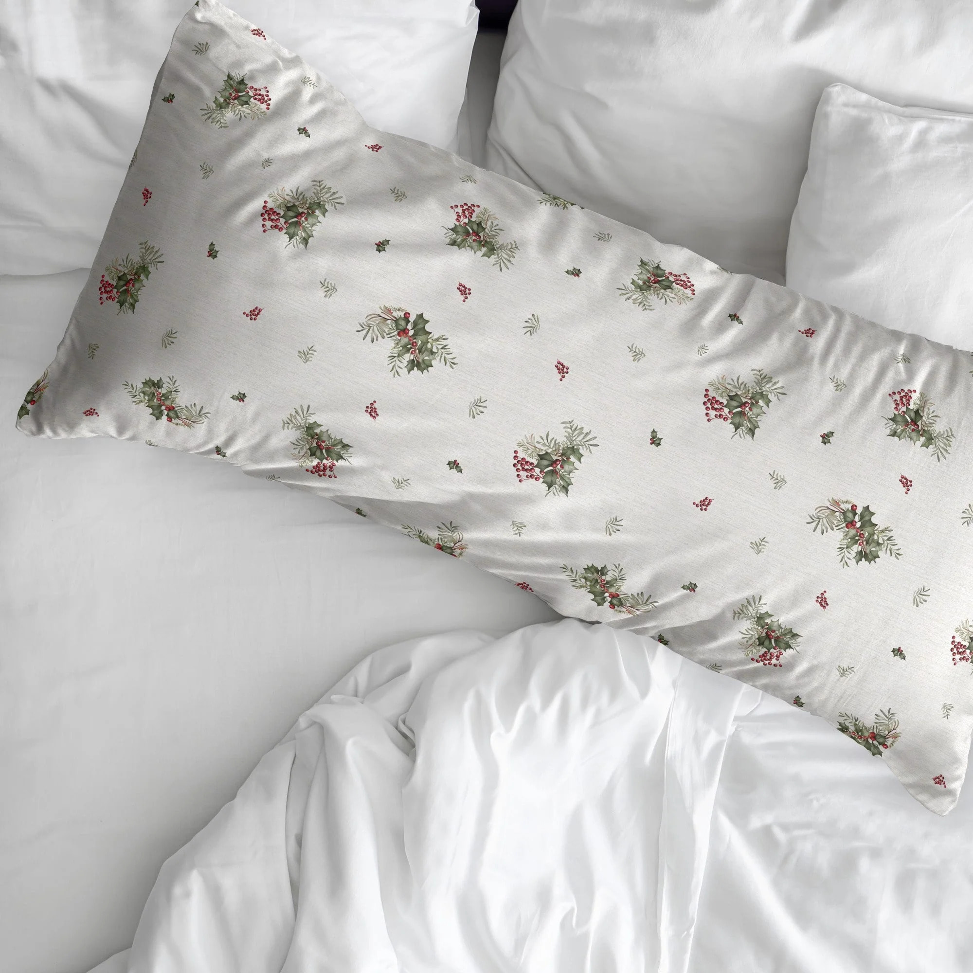 Taie d'oreiller Winter Holly
