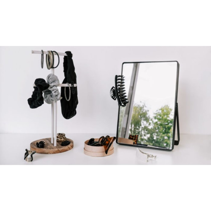 Miroir BABYLISS PETIT LUMINEUX AVEC VENTOUSE X10