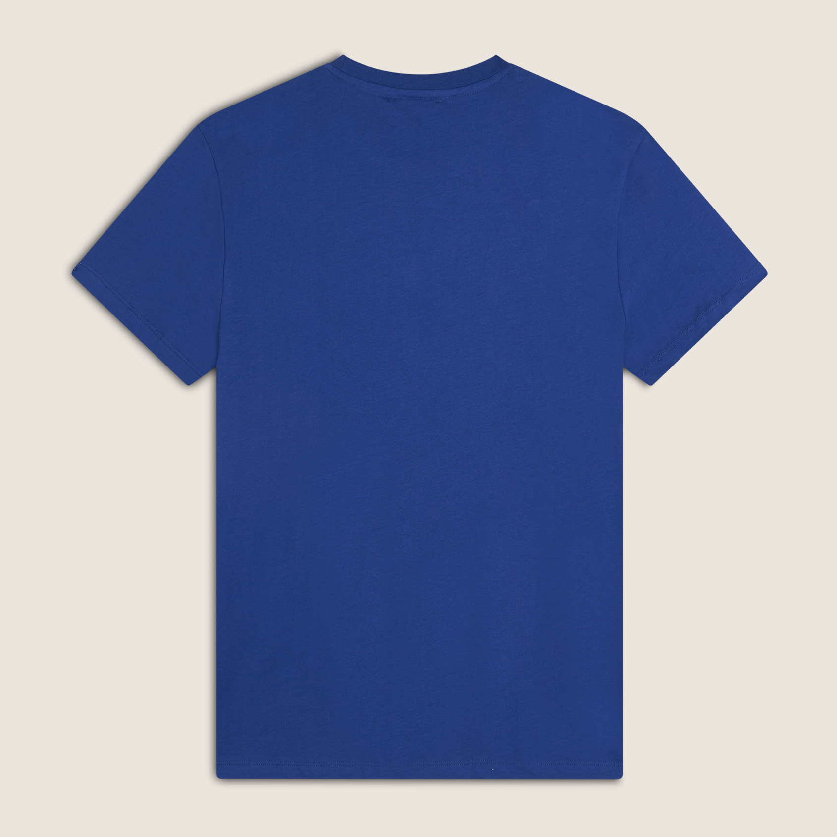 T-shirt Regular con Scollo girocollo e logo in tono colore